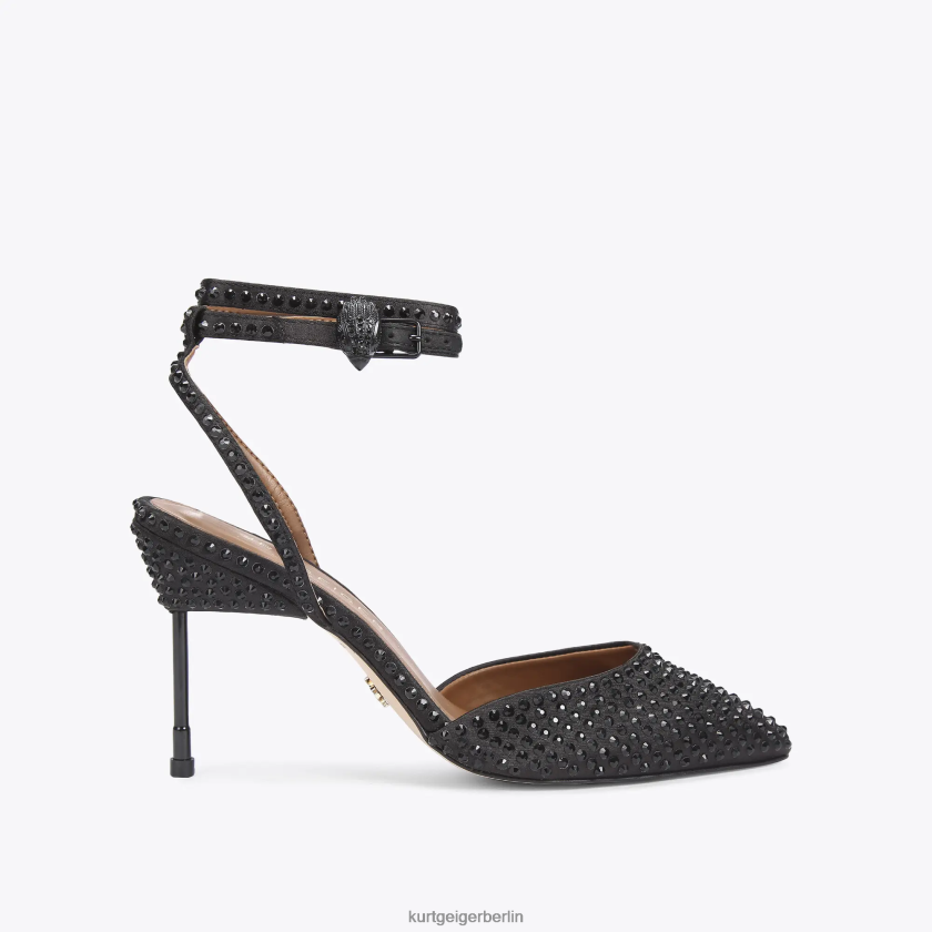 Kurt Geiger Frauen London Bond 90 Knöchelnaher Zehenbereich 882RTJ342 | Schuhwerk Schwarz