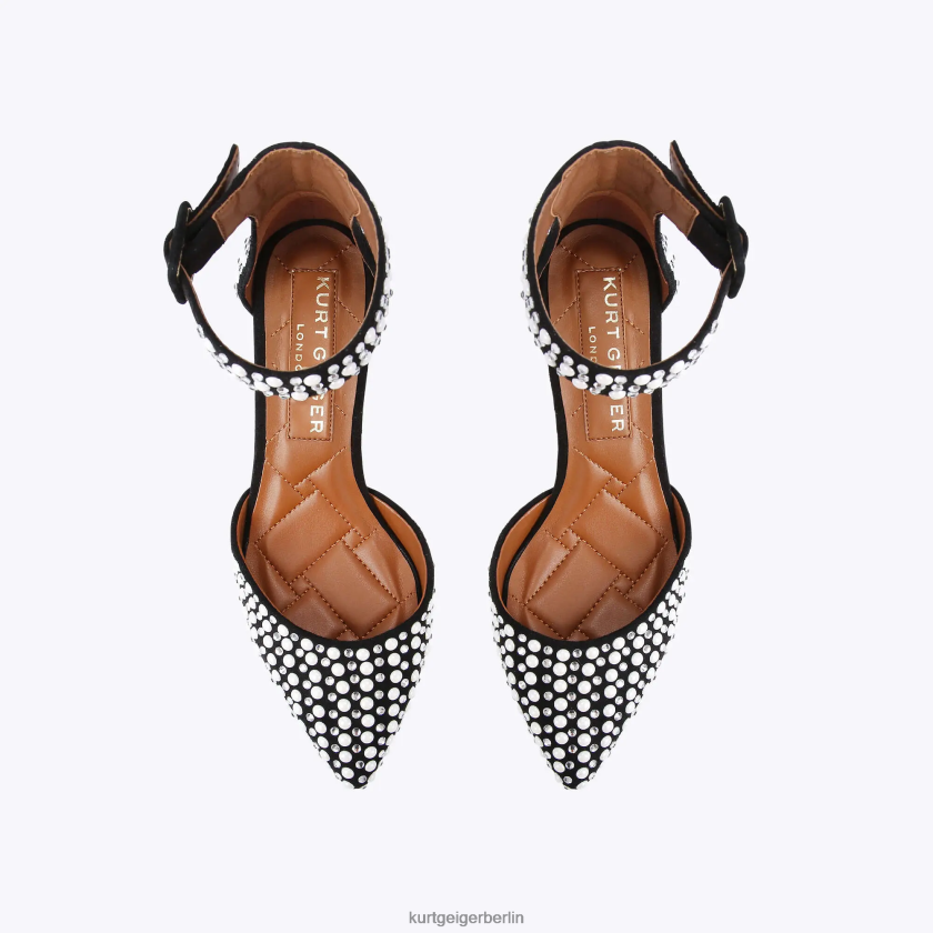 Kurt Geiger Frauen London-Burlington 882RTJ423 | Schuhwerk Schwarz-Weiss