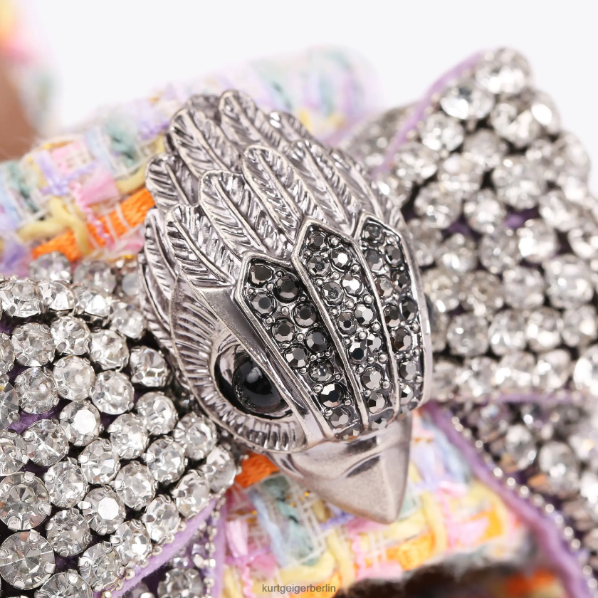 Kurt Geiger Frauen London Kensington Schleifensandale 882RTJ289 | Schuhwerk orange