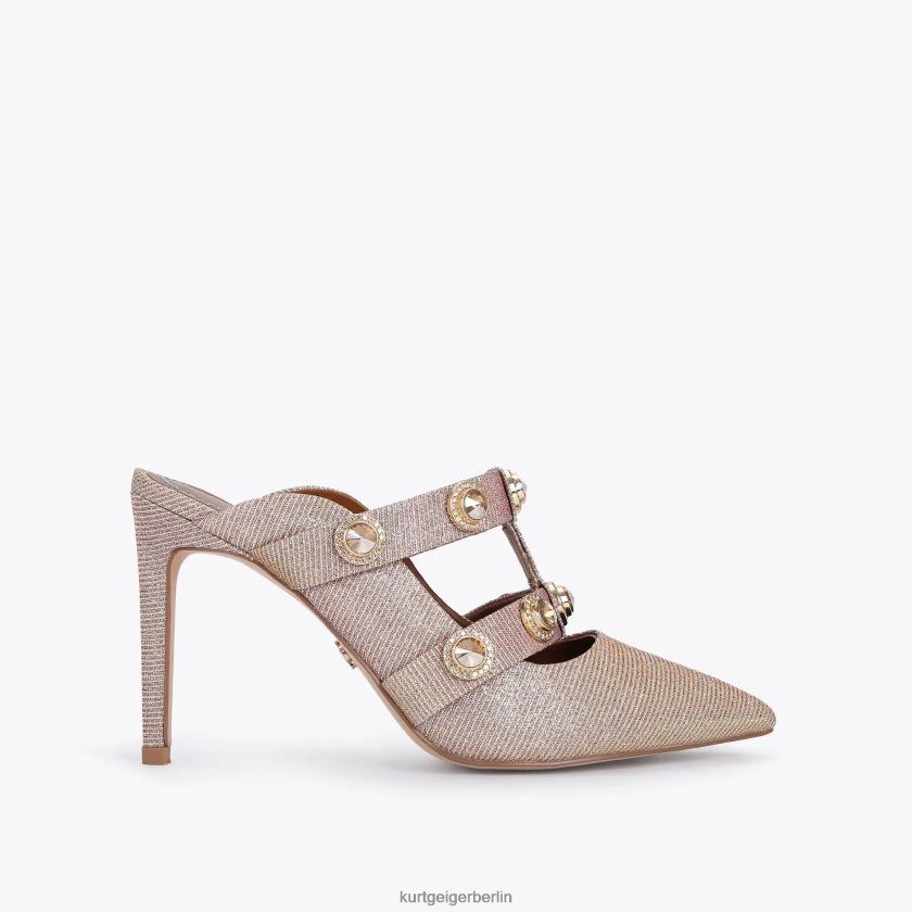 Kurt Geiger Frauen London Octavia 882RTJ317 | Schuhwerk Gold