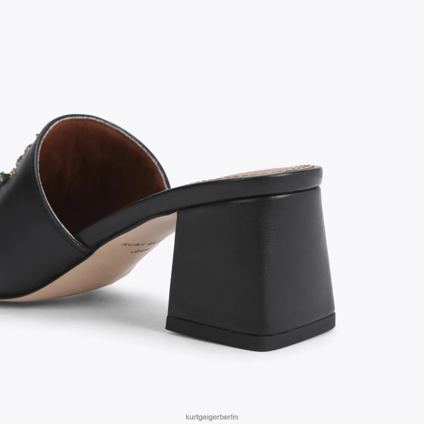 Kurt Geiger Frauen London Olive Blockauge 882RTJ667 | Schuhwerk Schwarz