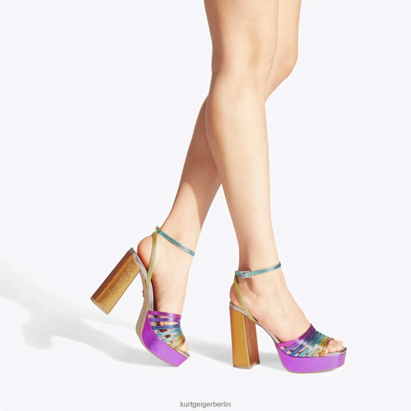 Kurt Geiger Frauen London Pierra Plateausandale 882RTJ193 | Schuhwerk Multi/Andere