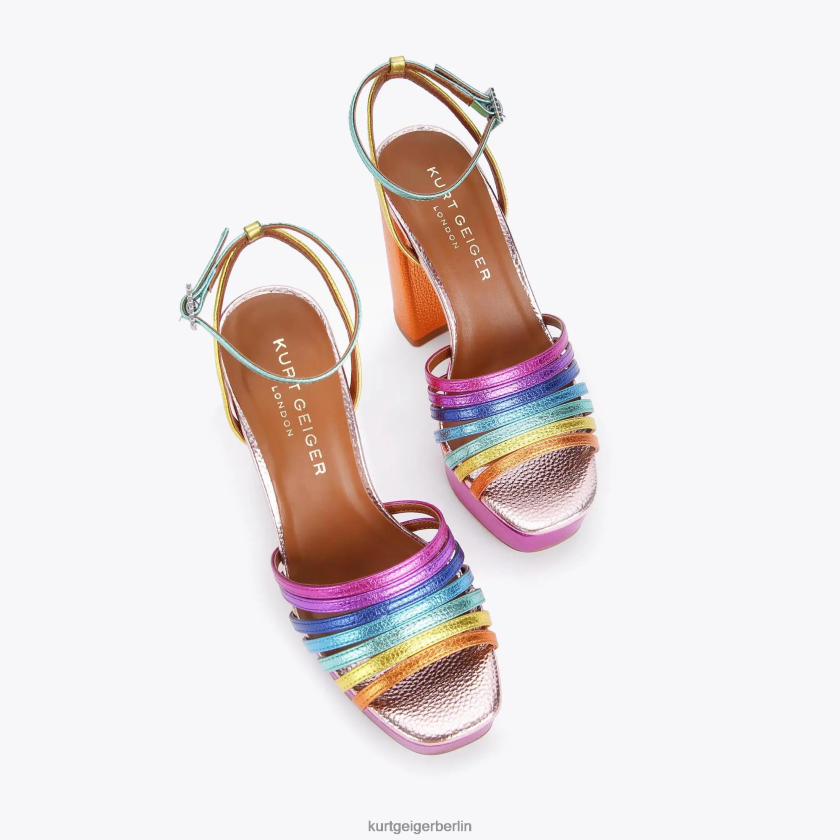 Kurt Geiger Frauen London Pierra Plateausandale 882RTJ193 | Schuhwerk Multi/Andere