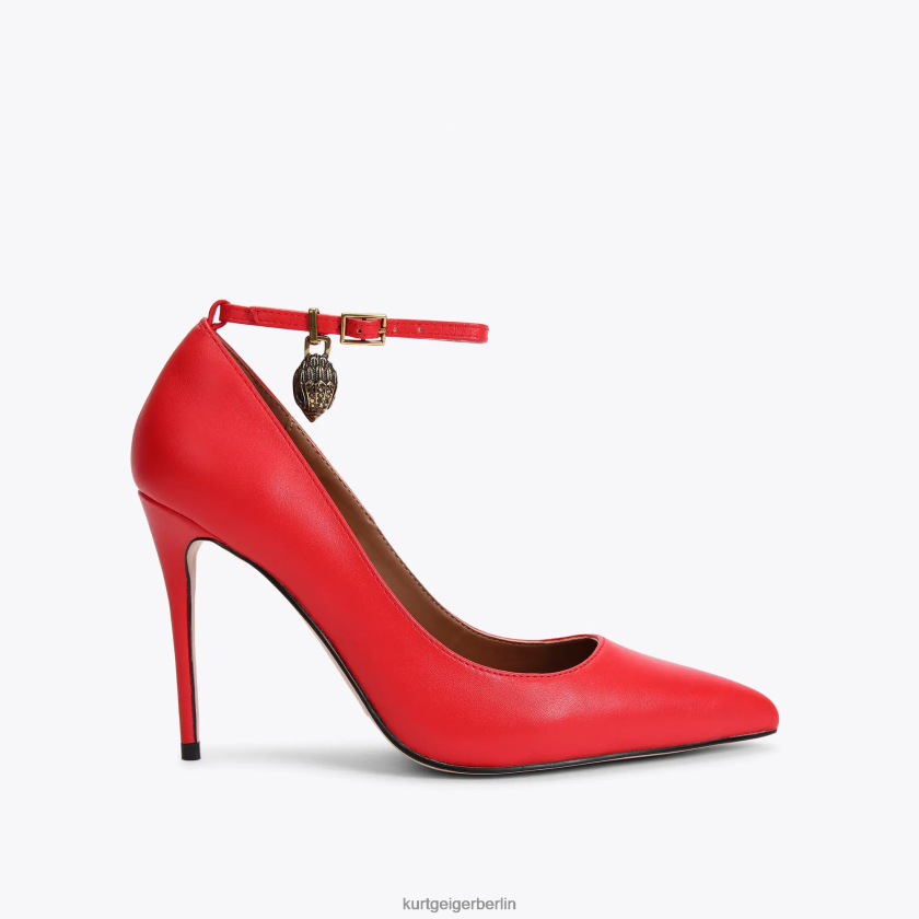 Kurt Geiger Frauen London Shoreditch Stiletto 882RTJ665 | Schuhwerk Rot