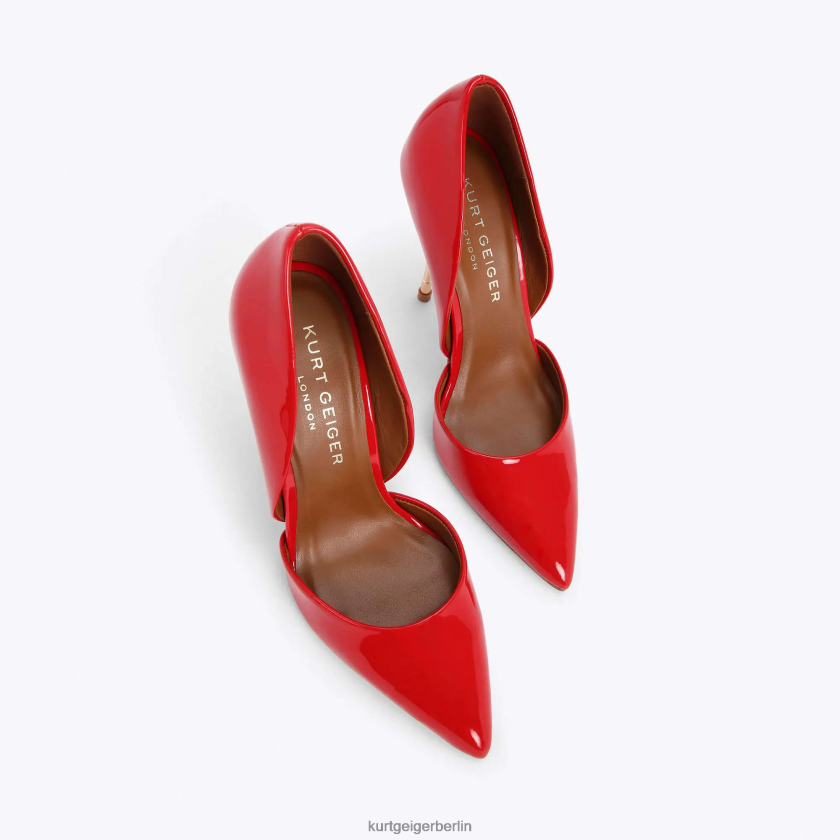 Kurt Geiger Frauen Londoner Anleihe 90 882RTJ677 | Schuhwerk Rot