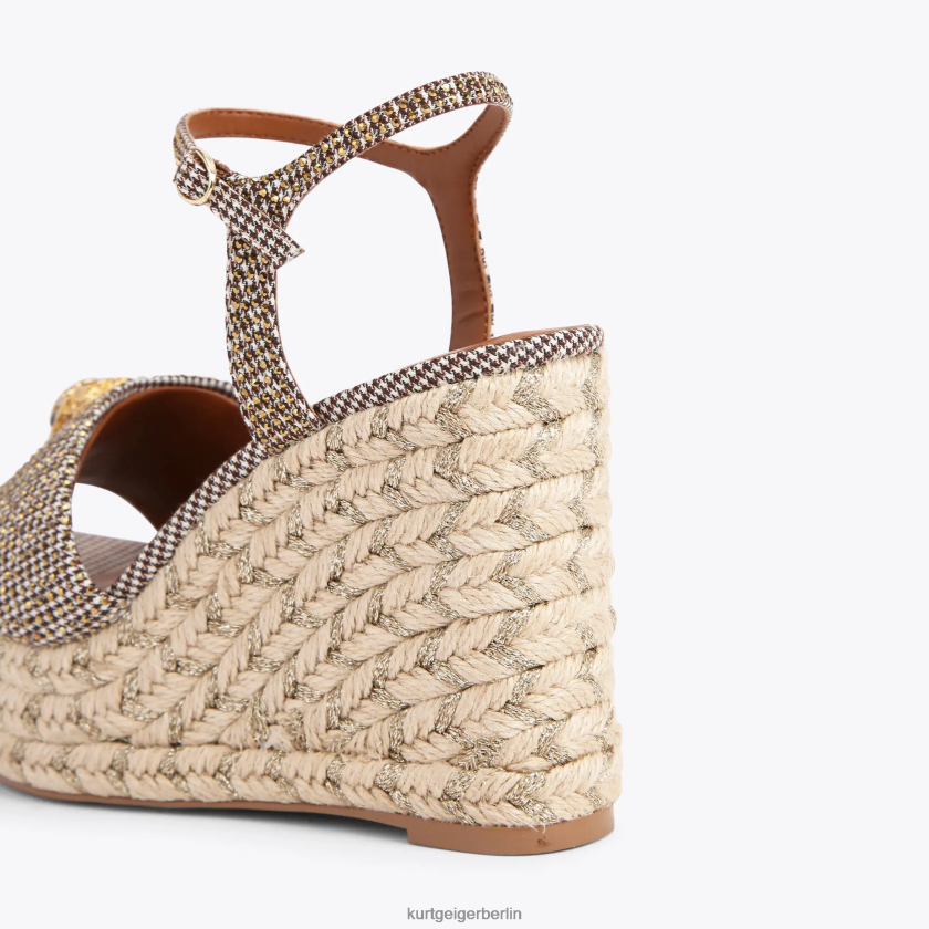 Kurt Geiger Frauen London Kensington 105 Espadrille 882RTJ435 | Schuhwerk Beige