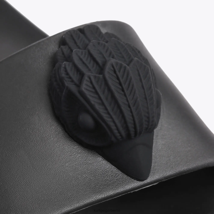 Kurt Geiger Frauen London Eagle klobige Rutsche 882RTJ433 | Schuhwerk Schwarz