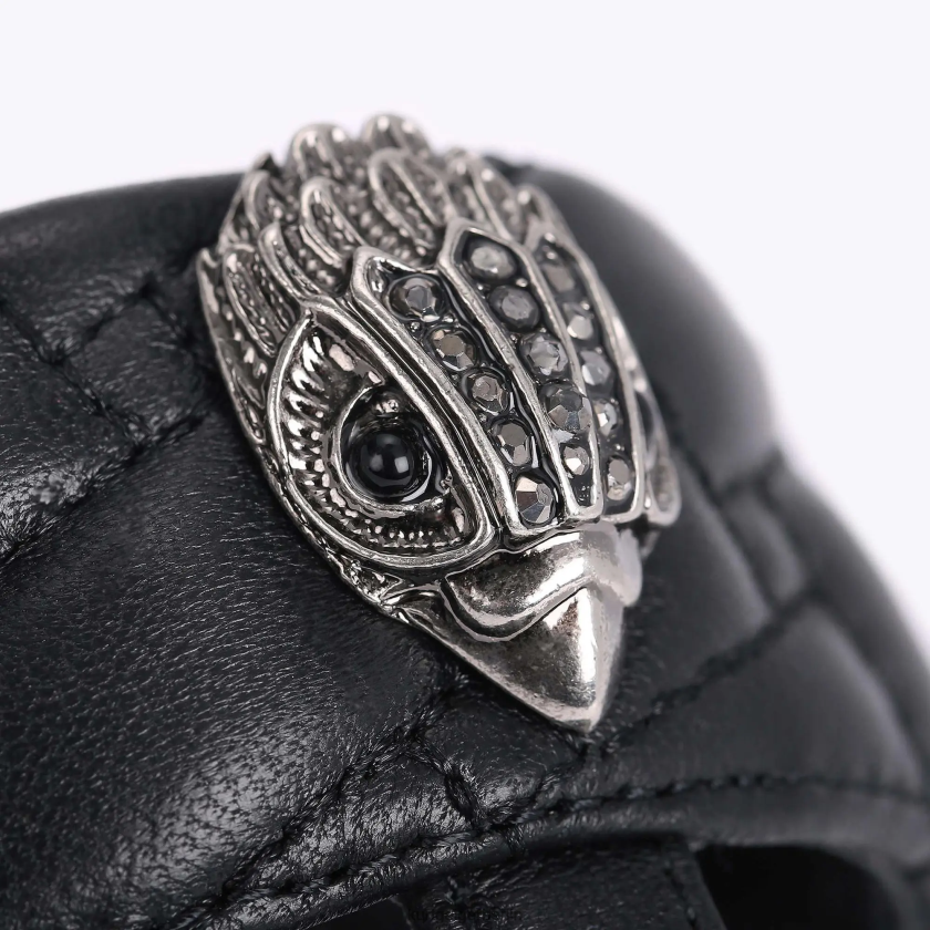 Kurt Geiger Frauen London Kensington T-Steg-Sandale 882RTJ451 | Schuhwerk Schwarz