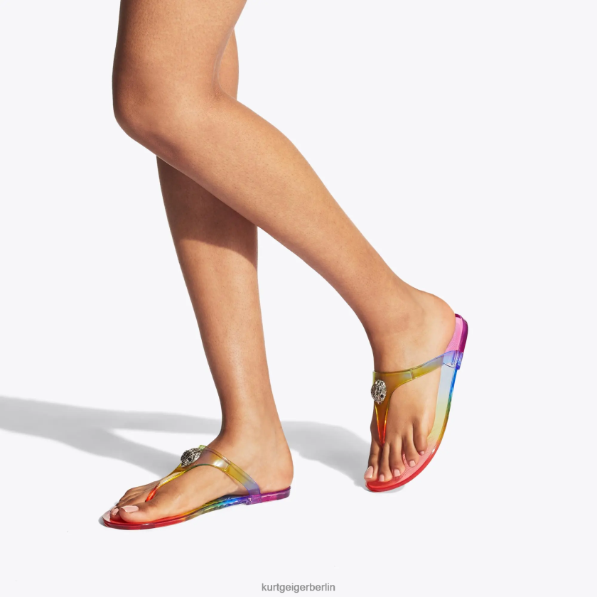 Kurt Geiger Frauen London Maddison T-Bar 882RTJ234 | Schuhwerk Multi/Andere