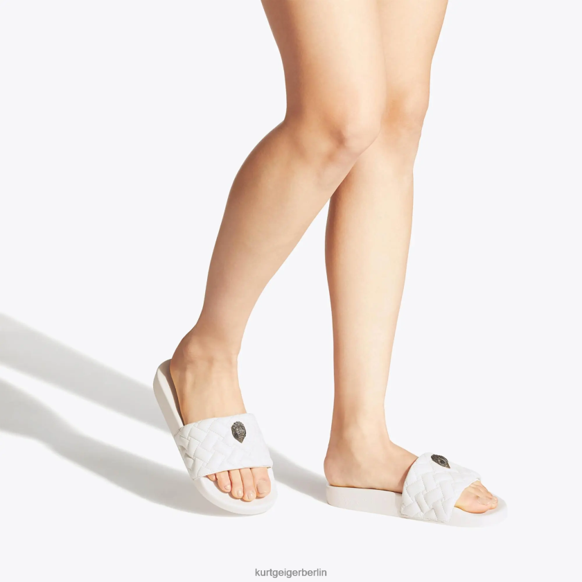 Kurt Geiger Frauen London Meena Eagle 882RTJ453 | Schuhwerk Knochen