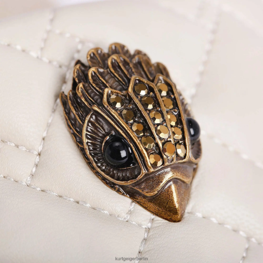 Kurt Geiger Frauen London Meena Eagle 882RTJ453 | Schuhwerk Knochen