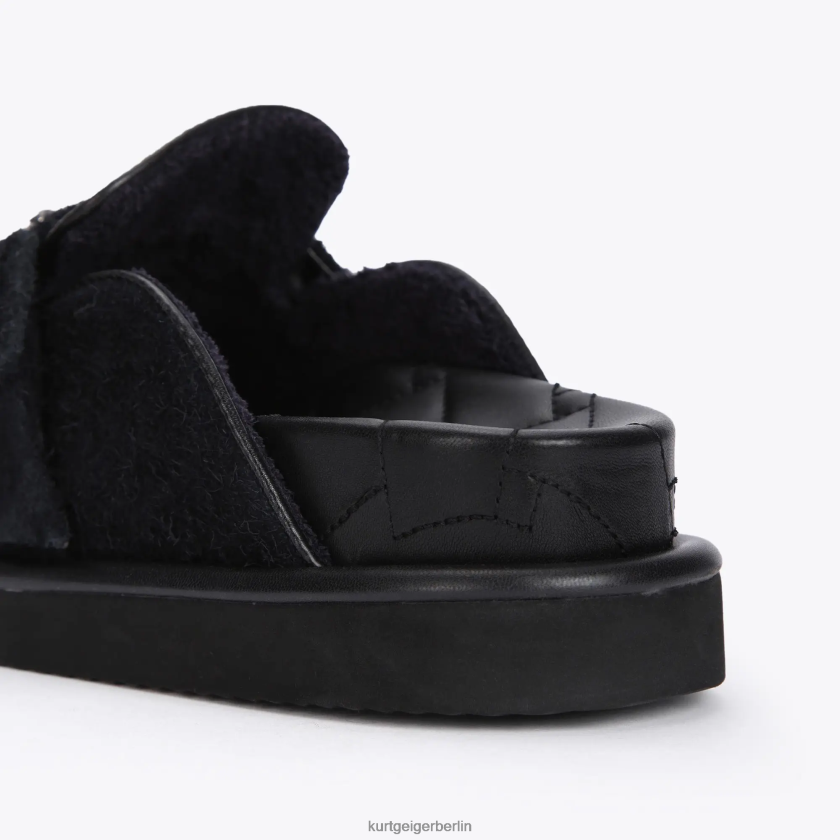 Kurt Geiger Frauen London Orson Crystal Mule 882RTJ384 | Schuhwerk Schwarz