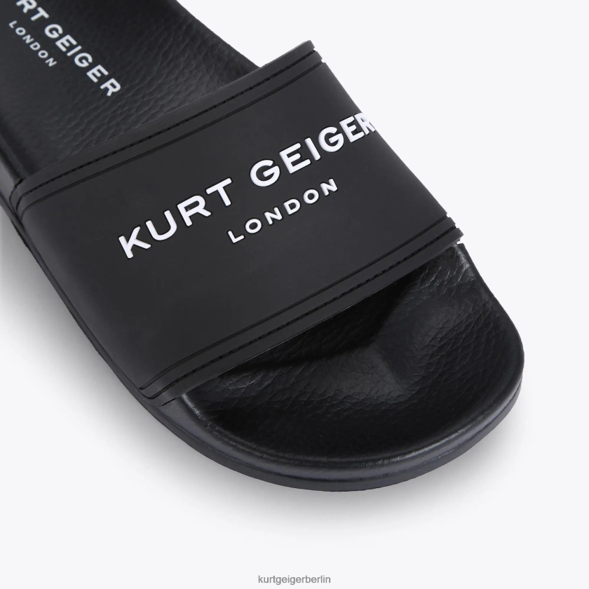 Kurt Geiger Frauen London kgl Poolschieber 882RTJ454 | Schuhwerk Schwarz