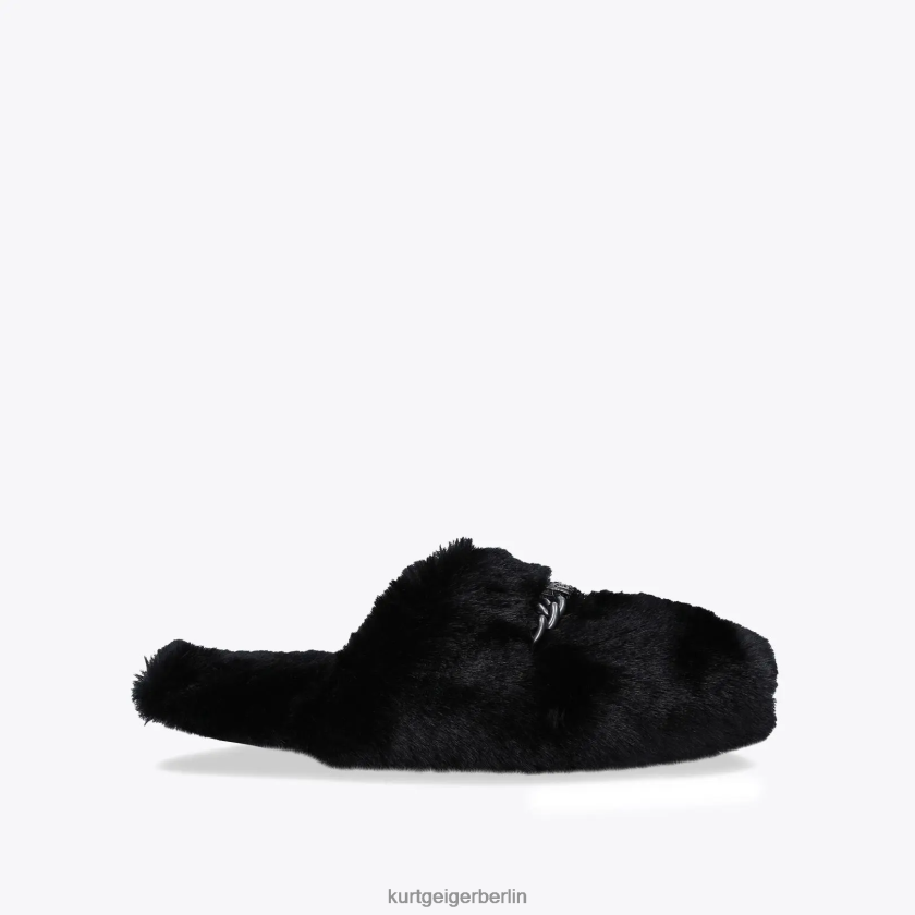 Kurt Geiger Frauen Londoner Chelsea-Slipper 882RTJ358 | Schuhwerk Schwarz