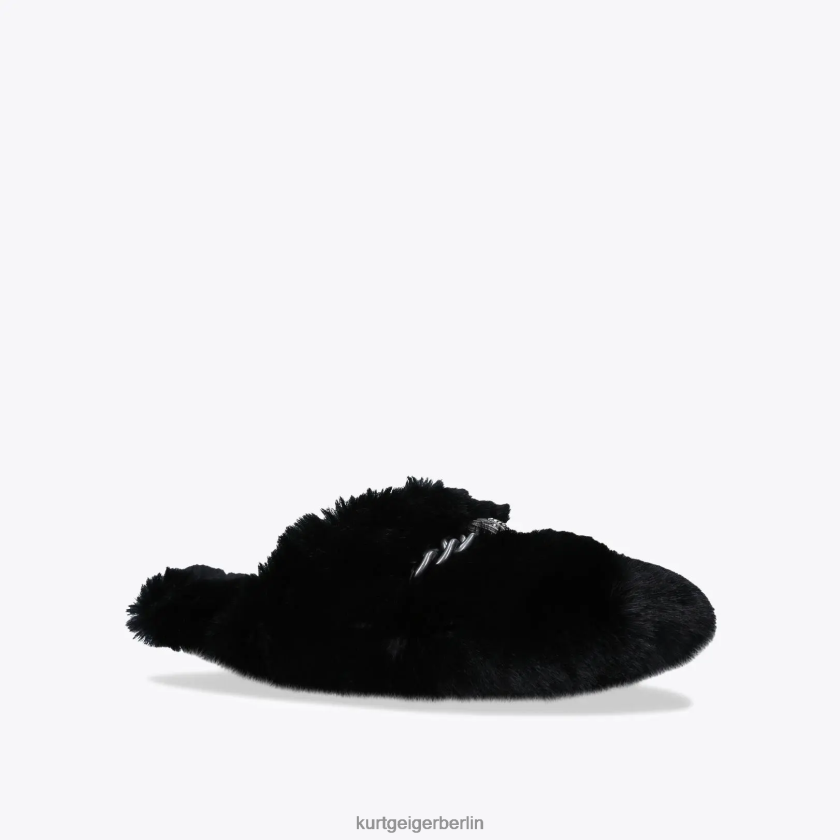 Kurt Geiger Frauen Londoner Chelsea-Slipper 882RTJ358 | Schuhwerk Schwarz