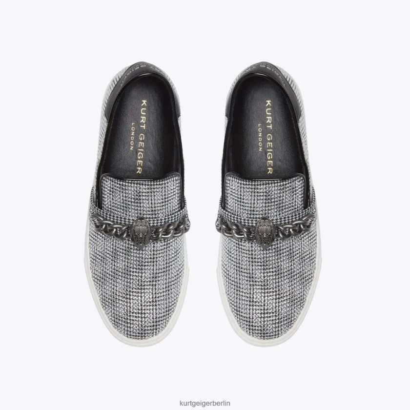 Kurt Geiger Frauen London Laney Chelsea Slip-on 882RTJ376 | Schuhwerk Silber