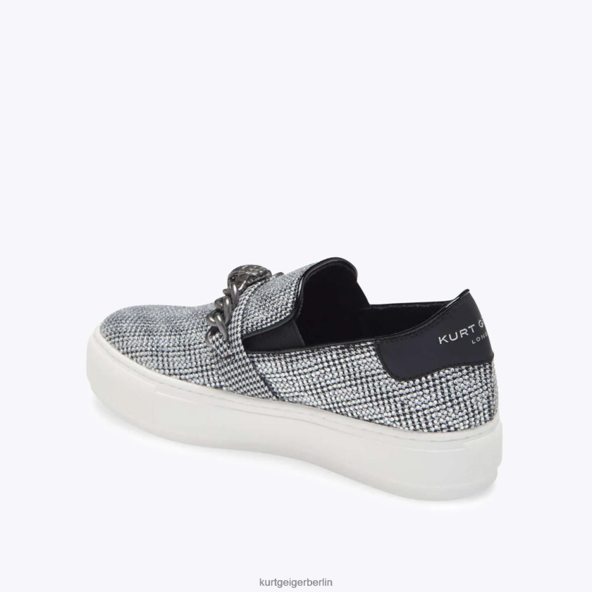 Kurt Geiger Frauen London Laney Chelsea Slip-on 882RTJ376 | Schuhwerk Silber