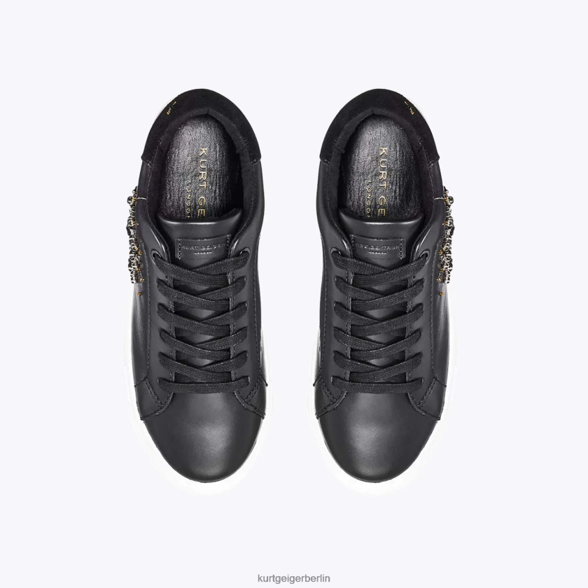Kurt Geiger Frauen London Laney Eye 882RTJ301 | Schuhwerk Schwarz