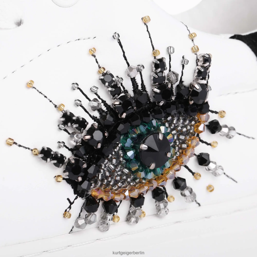 Kurt Geiger Frauen London Laney Eye 882RTJ302 | Schuhwerk Weiß