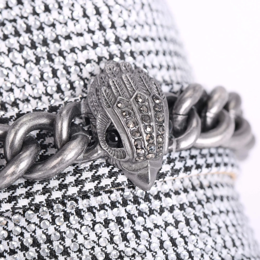 Kurt Geiger Frauen London Chelsea Mule 882RTJ362 | Schuhwerk Silber