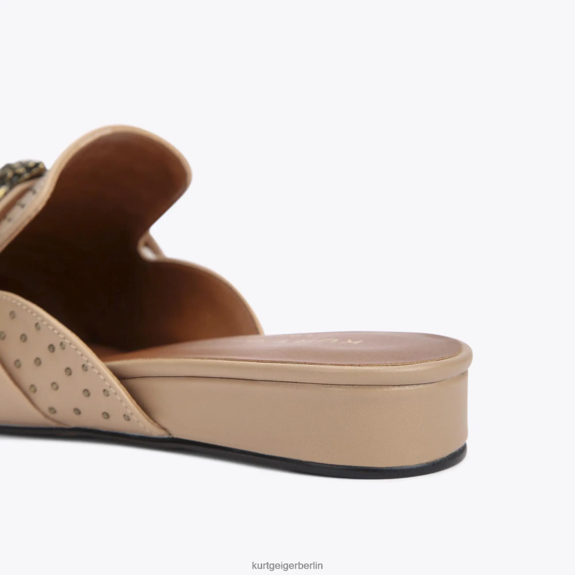 Kurt Geiger Frauen London Chelsea Mule 882RTJ364 | Schuhwerk Kamel