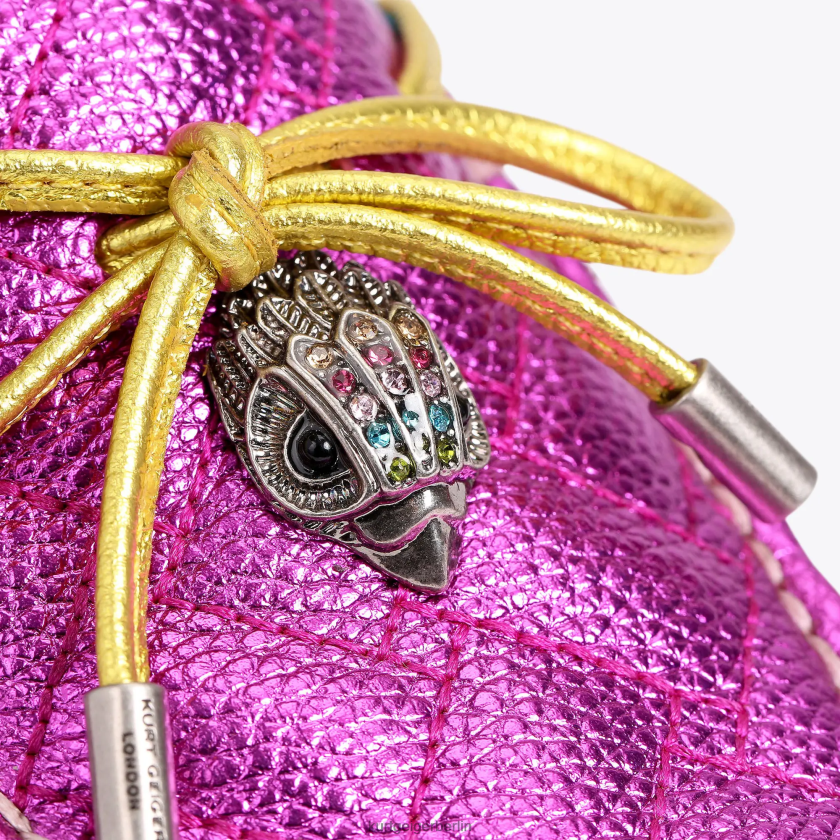 Kurt Geiger Frauen London Eagle Mokassin 882RTJ218 | Schuhwerk rosa Kombination