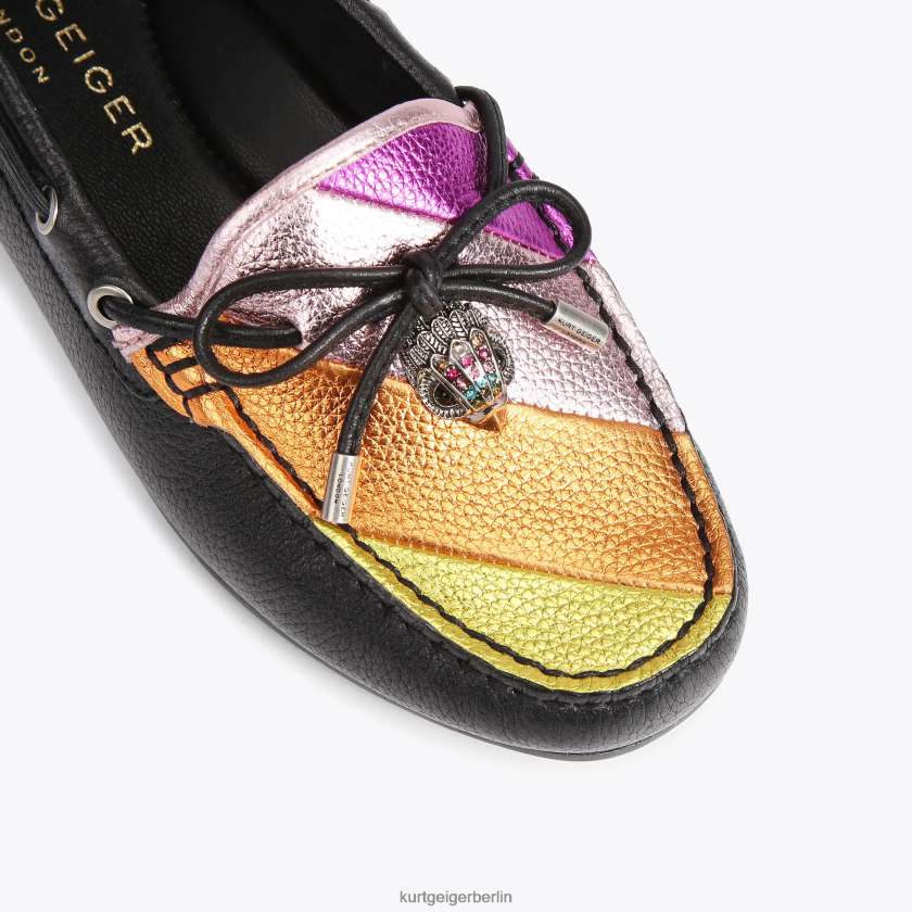 Kurt Geiger Frauen London Eagle Mokassin 882RTJ227 | Schuhwerk schwarz andere