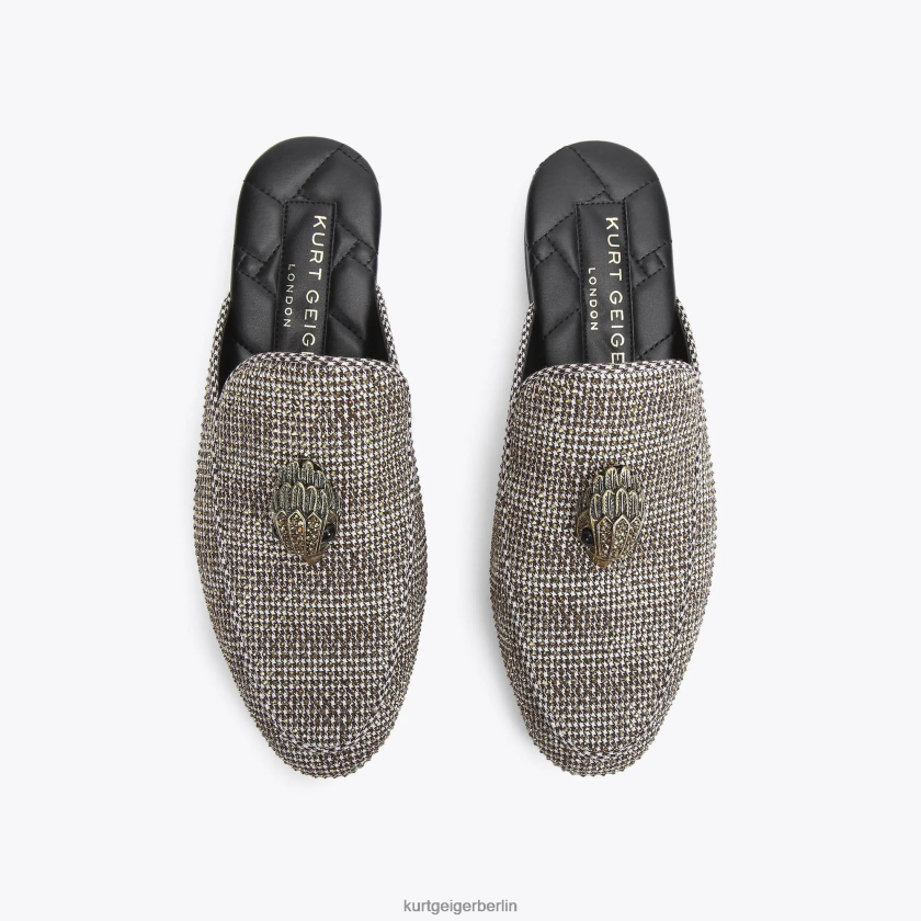 Kurt Geiger Frauen London Holly Eagle Mule 882RTJ416 | Schuhwerk Beige