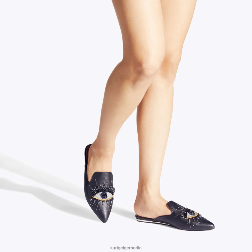 Kurt Geiger Frauen Londoner Olivenauge 882RTJ360 | Schuhwerk Schwarz