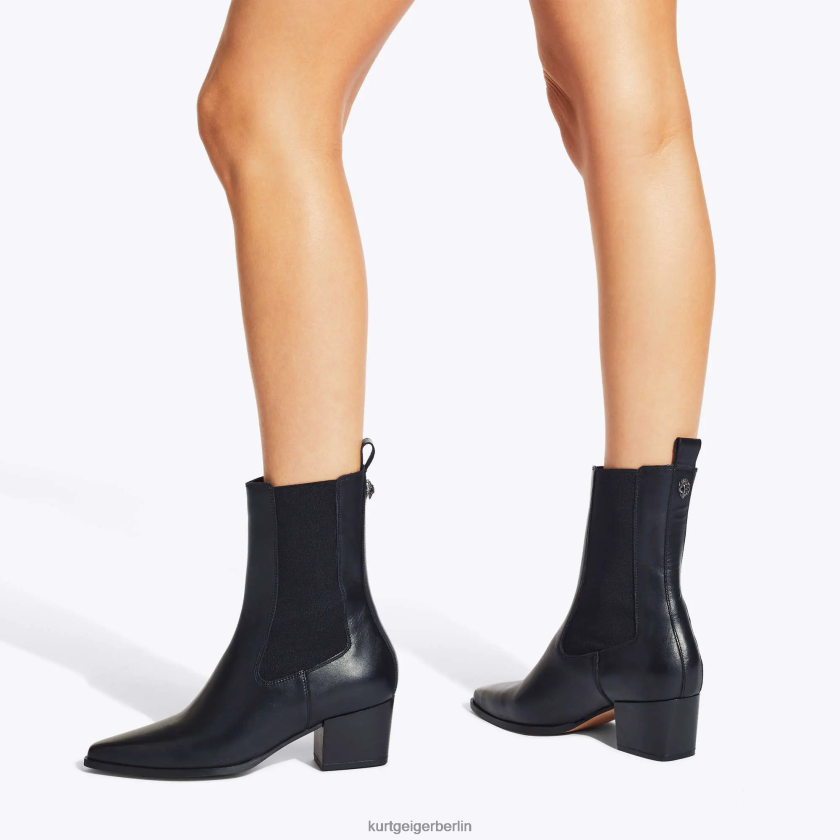 Kurt Geiger Frauen London-Star Chelsea 882RTJ396 | Schuhwerk Schwarz