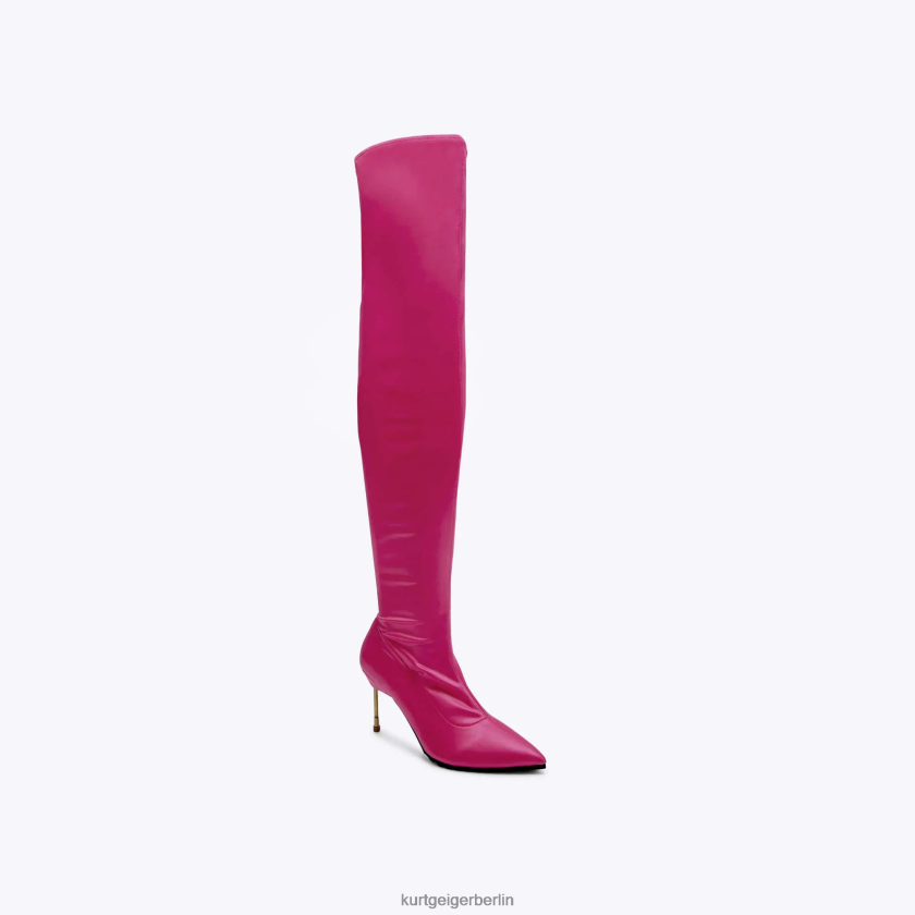 Kurt Geiger Frauen London Barbican über dem Knie 882RTJ413 | Schuhwerk Fuchsia