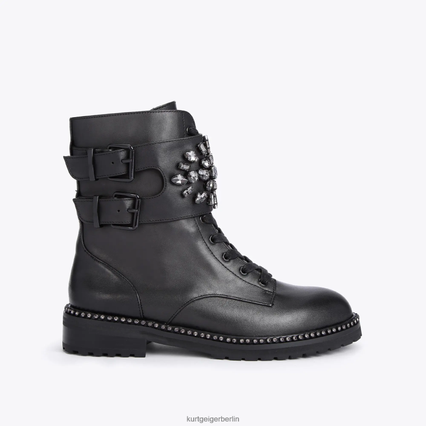 Kurt Geiger Frauen London bücken 882RTJ310 | Schuhwerk schwarze Kombination