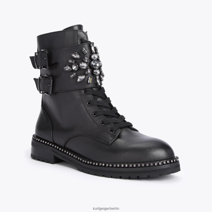 Kurt Geiger Frauen London bücken 882RTJ310 | Schuhwerk schwarze Kombination
