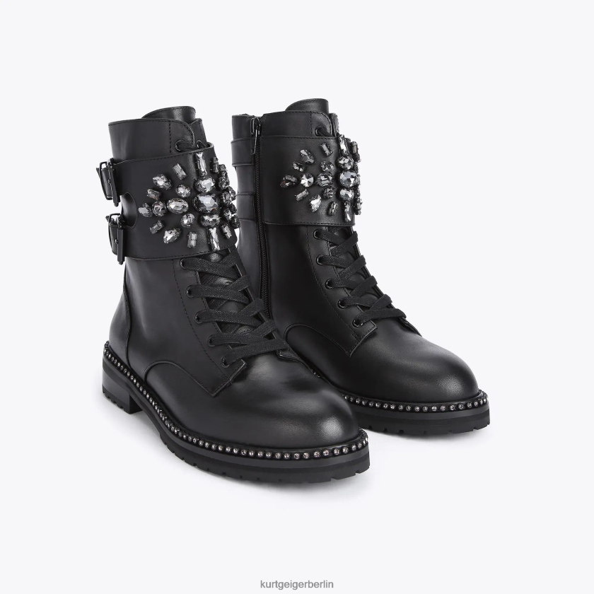 Kurt Geiger Frauen London bücken 882RTJ310 | Schuhwerk schwarze Kombination