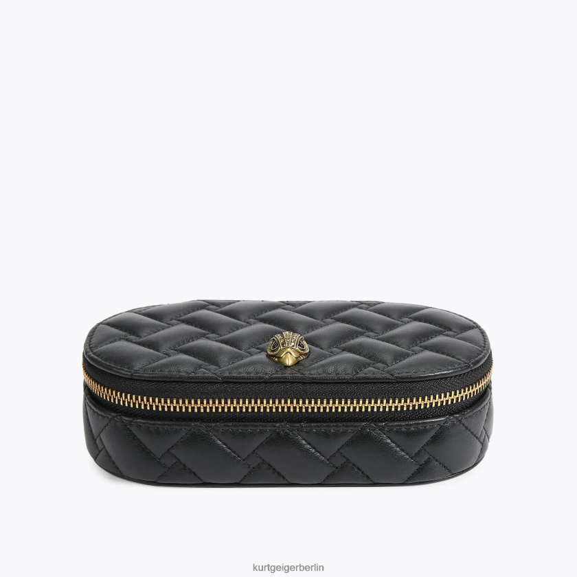 Kurt Geiger Frauen London Kensington Schmucketui 882RTJ561 | Taschen Schwarz
