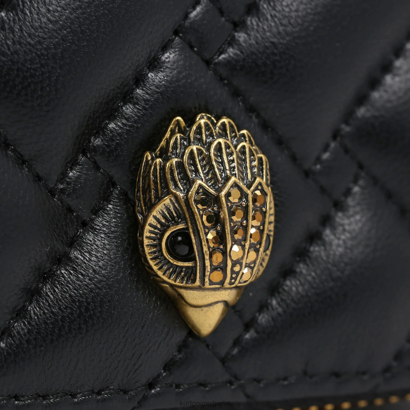 Kurt Geiger Frauen London Kensington Schmucketui 882RTJ561 | Taschen Schwarz