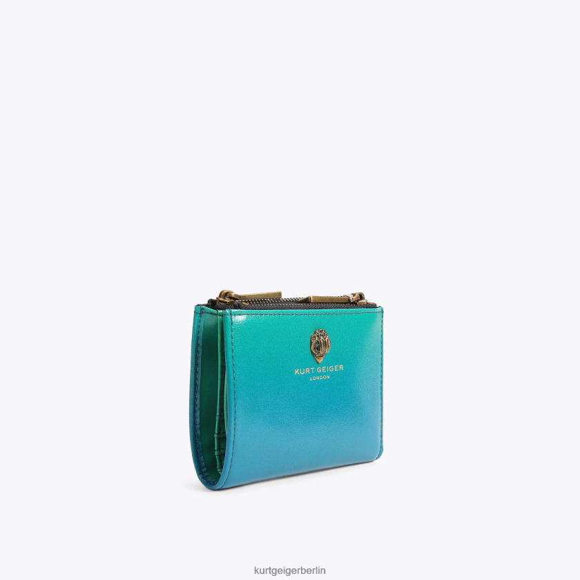 Kurt Geiger Frauen London Mini-Geldbörse Shoreditch 882RTJ556 | Taschen Grün