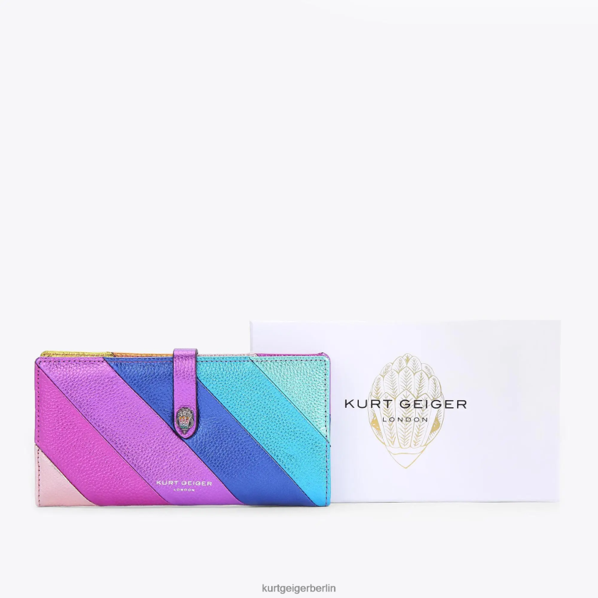 Kurt Geiger Frauen Weiches London-Leder-Portemonnaie 882RTJ154 | Taschen Multi/Andere
