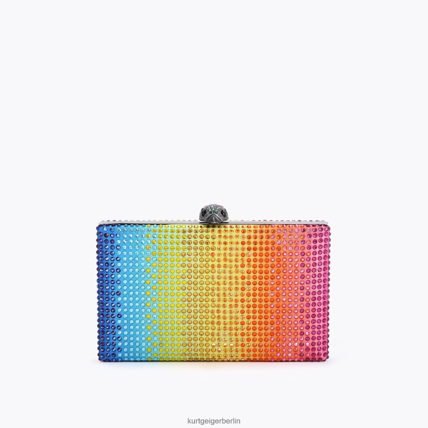 Kurt Geiger Frauen Kensington-Kupplung aus London-Kristall 882RTJ204 | Taschen Multi/Andere