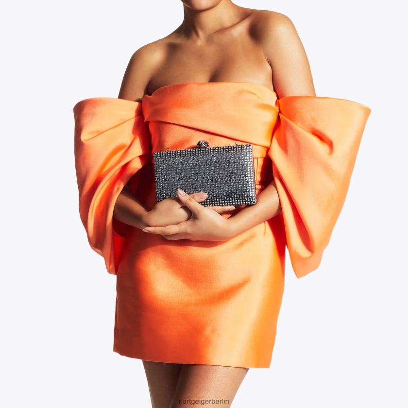 Kurt Geiger Frauen Kensington-Kupplung aus London-Kristall 882RTJ57 | Taschen schwarz andere