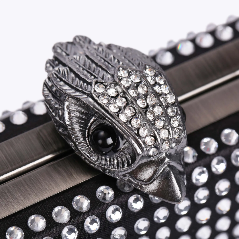 Kurt Geiger Frauen Kensington-Kupplung aus London-Kristall 882RTJ57 | Taschen schwarz andere