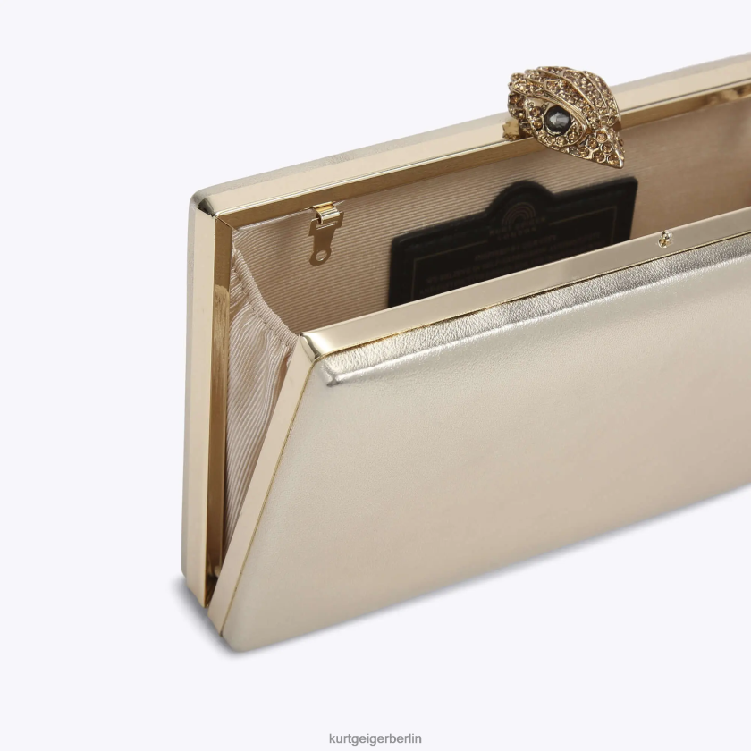 Kurt Geiger Frauen Kensington-Kupplung aus London-Kristall 882RTJ59 | Taschen Gold