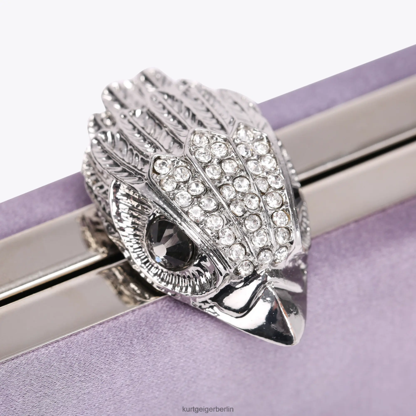 Kurt Geiger Frauen London-Kensington-Kupplung 882RTJ58 | Taschen lila