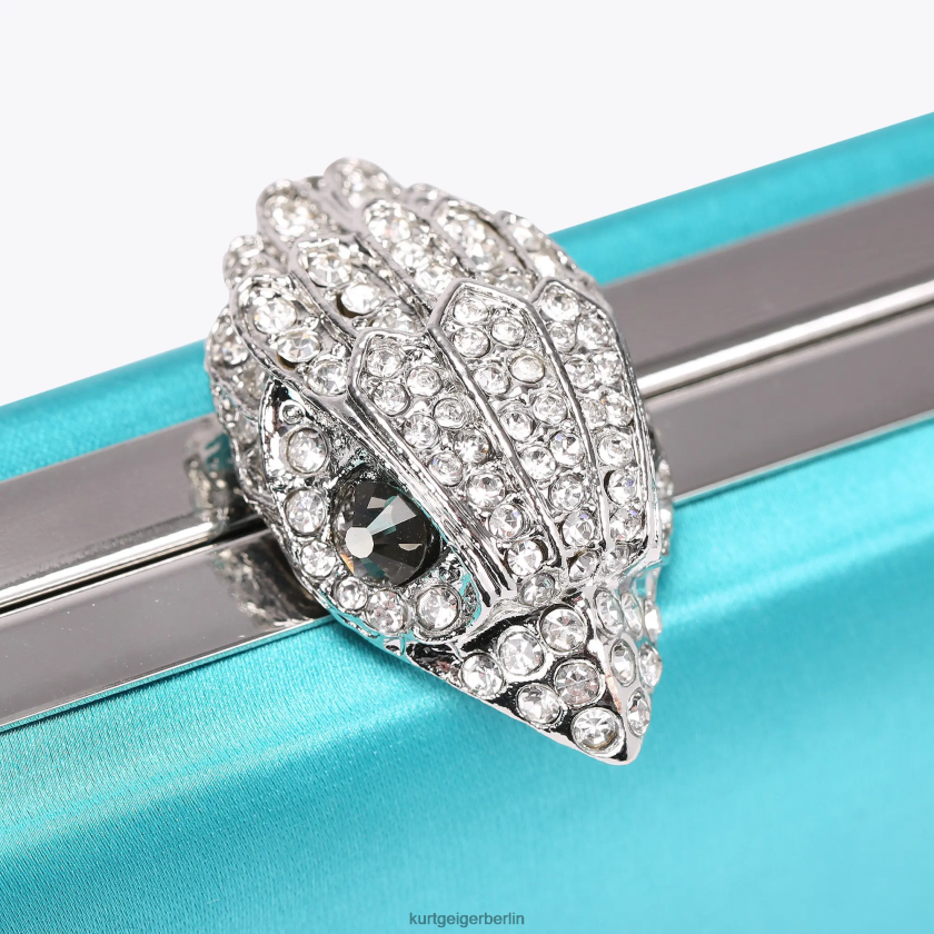 Kurt Geiger Frauen London-Kensington-Kupplung 882RTJ60 | Taschen Türkis