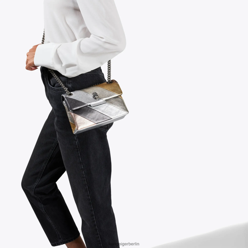 Kurt Geiger Frauen London Mini Kensington 882RTJ73 | Taschen Metallkombination