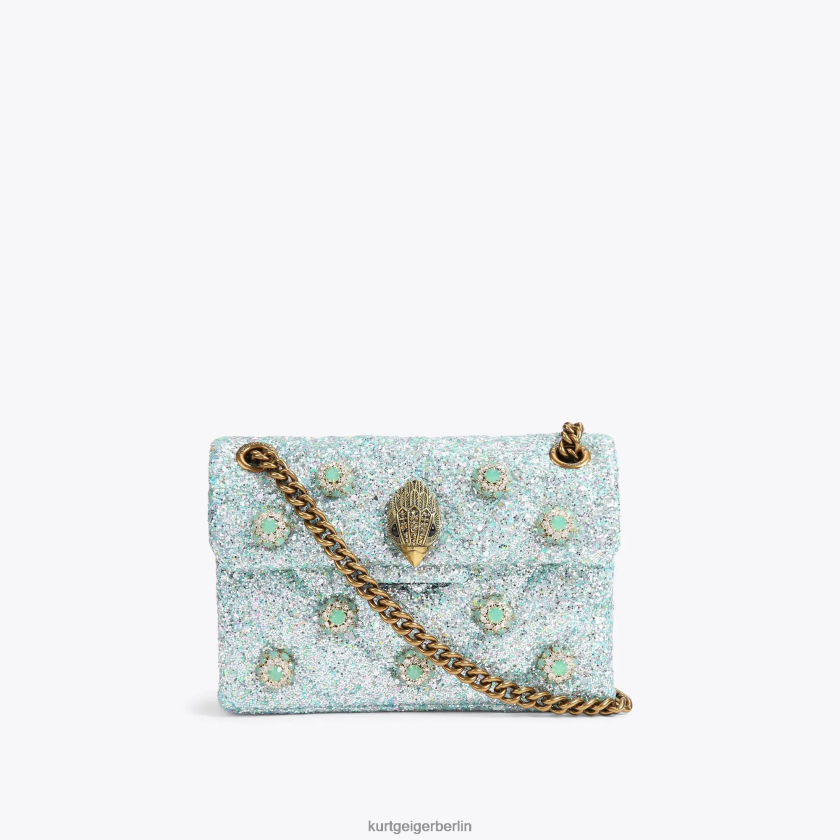 Kurt Geiger Frauen London Mini-Kensington-Tasche 882RTJ93 | Taschen blasses Grün