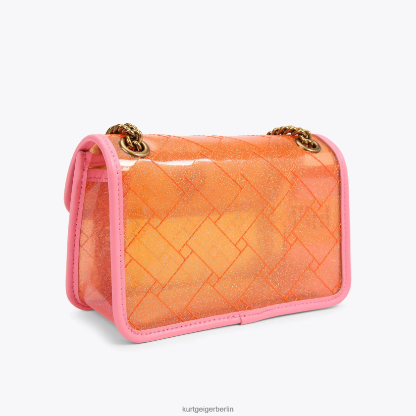 Kurt Geiger Frauen London Vinyl Mini Kensington 882RTJ91 | Taschen Gelb