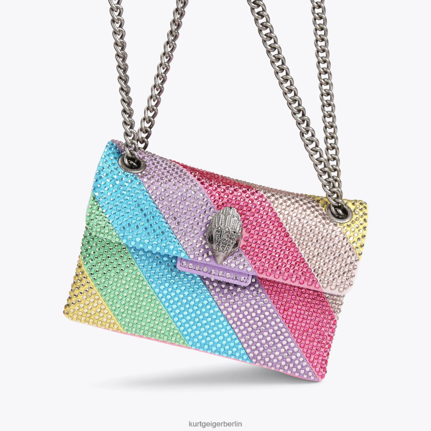 Kurt Geiger Frauen Londoner Stoff Mini Kensington 882RTJ12 | Taschen Multi/Andere