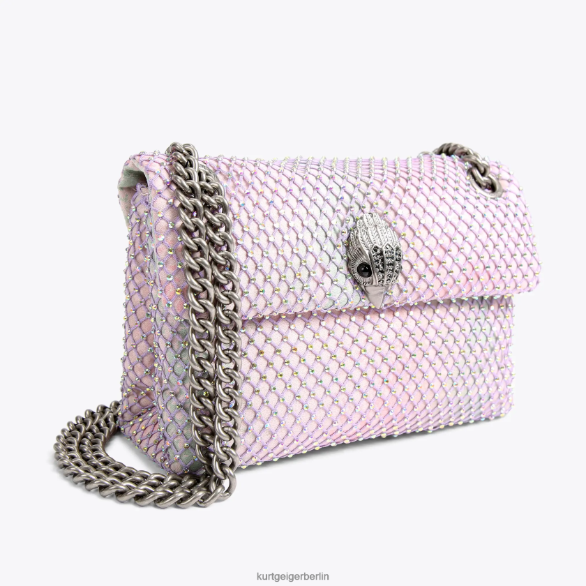 Kurt Geiger Frauen Londoner Stoff Mini Kensington 882RTJ38 | Taschen Metallkombination