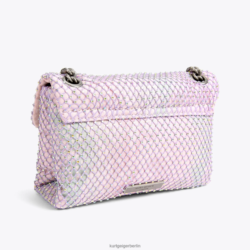 Kurt Geiger Frauen Londoner Stoff Mini Kensington 882RTJ38 | Taschen Metallkombination